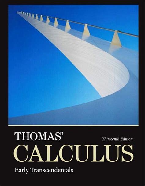 Thomas Calculus Early Transcendentals Teachers solution manual Ebook Doc